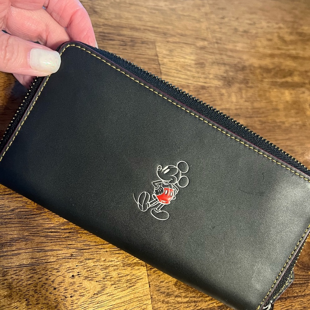 Mickey Mouse Coach wallet